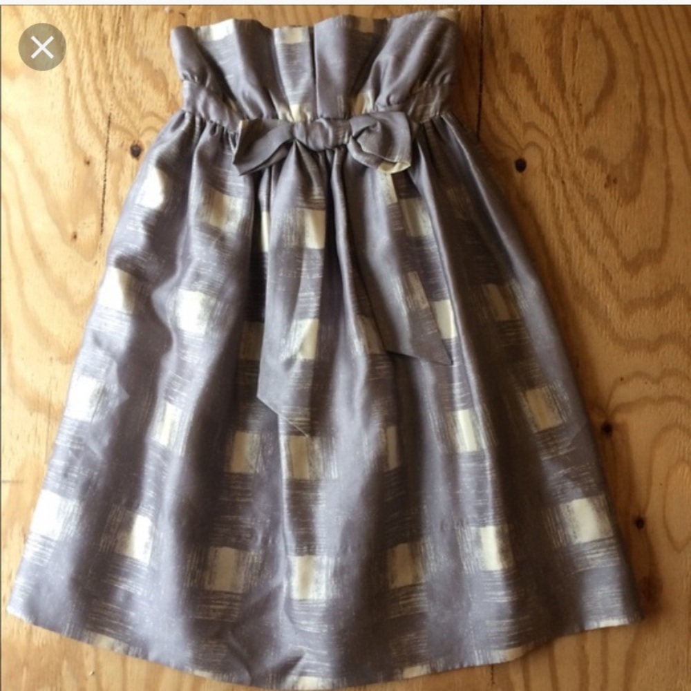 MARC by MARC JACOBS plaid silver dress sz. 2